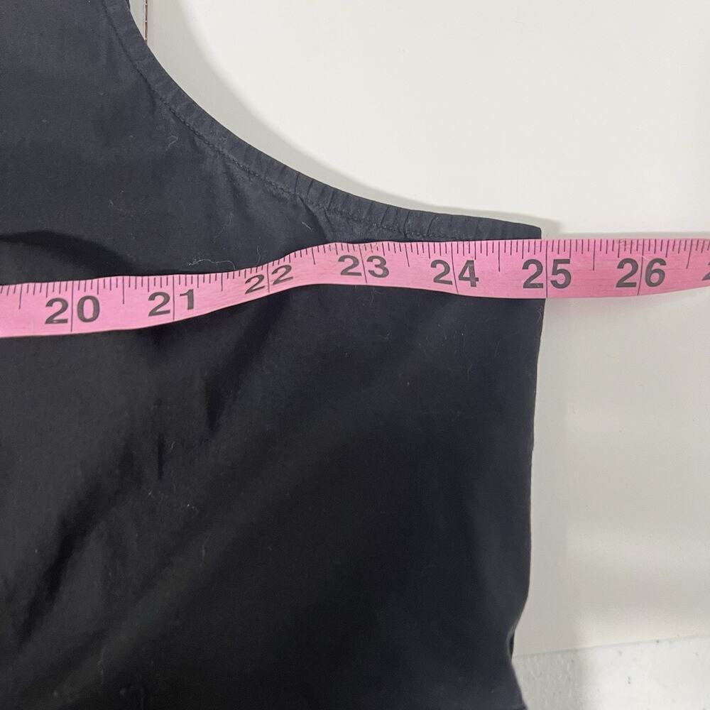 TALBOTS Plus Size Women Dress 24W Black Babydoll Career Minimalist Pockets - Picture 11 of 13